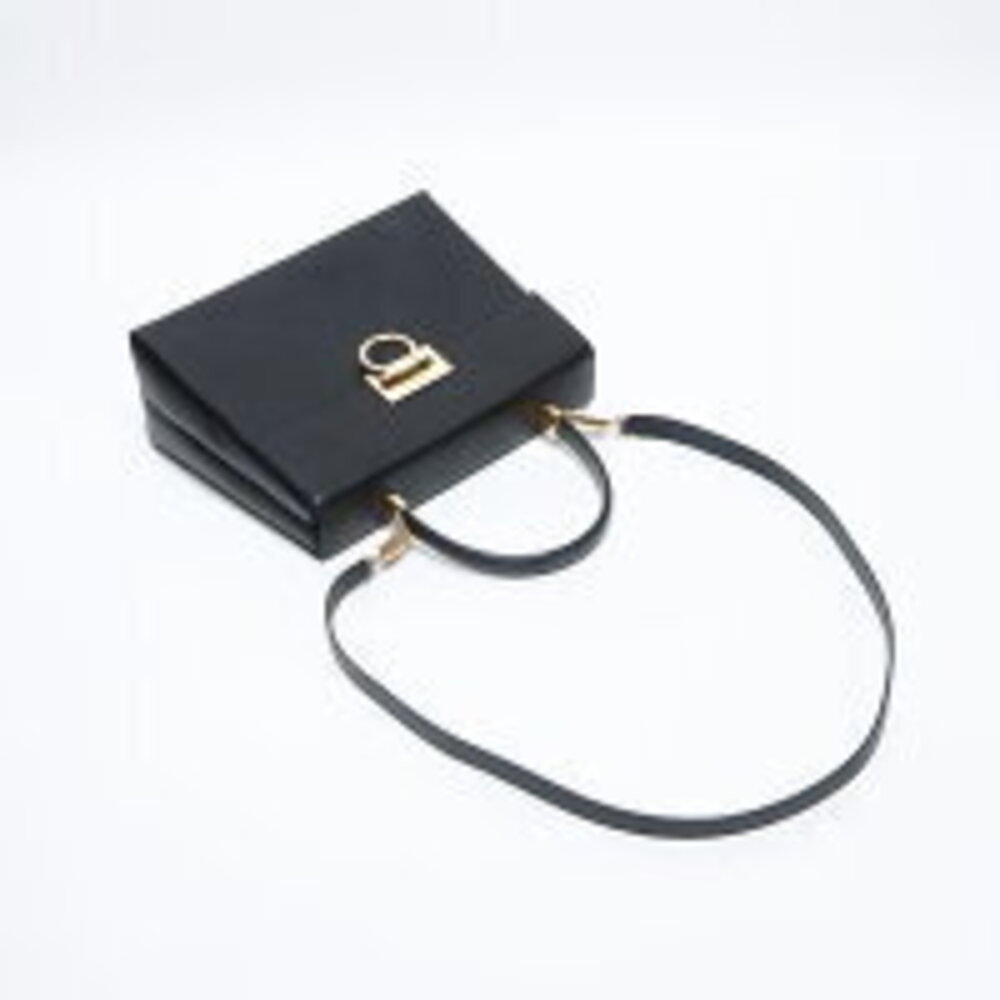Salvatore Ferragamo Gancini Handbag Black - Picture 10 of 13